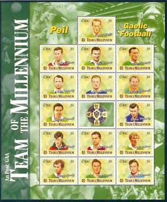 IRLAND - IRLAND - 1999 - ''Team of the Millennium''. Celebr. der rubgy teams
