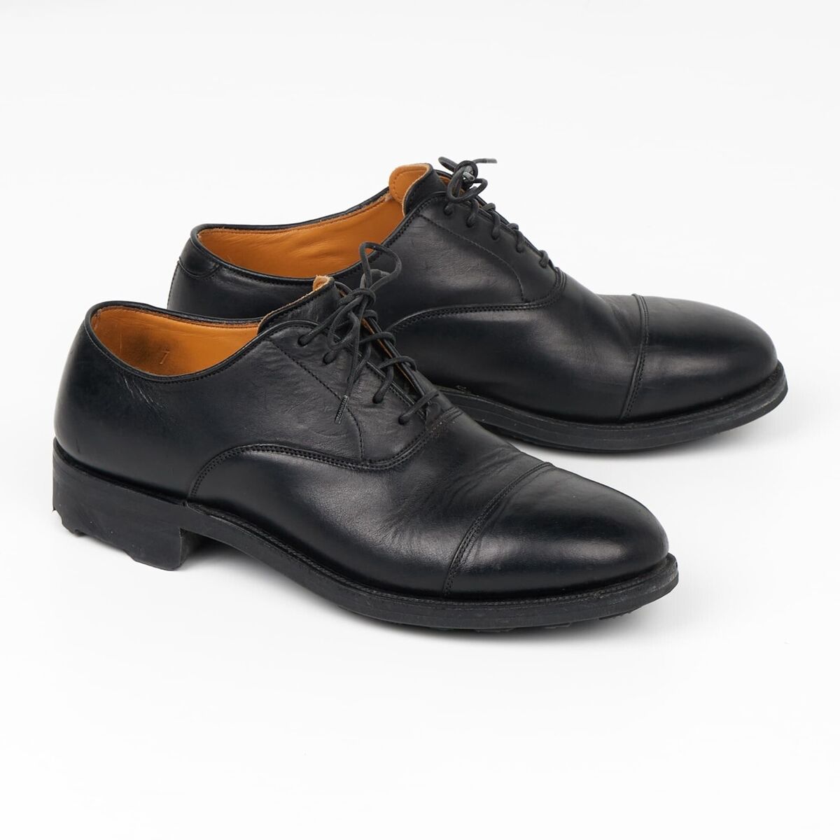 Viberg - Bastion Oxford - Black Horsebutt - 2020 Last - Size Viberg - Bastion Oxford - Black Horsebutt - 2020 Last - Size