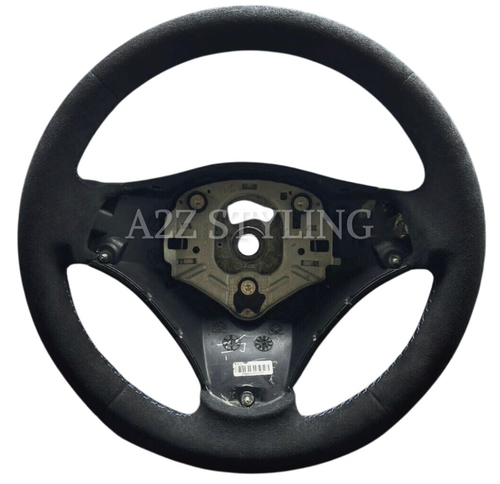 BMW FLAT BOTTOM ALCANTARA M SPORT LCI STEERING WHEEL E90 E92 E93 E81 E82 E87 E88 - Picture 3 of 10