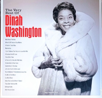 DINAH WASHINGTON VERY BEST OF DINAH WASHINGTON - 180-GRAM RED VINYL LP '' NEW ''