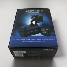 Zoom Q8n-4K Handy Video Recorder Web Camera 4K Black Compact Size Light Weight
