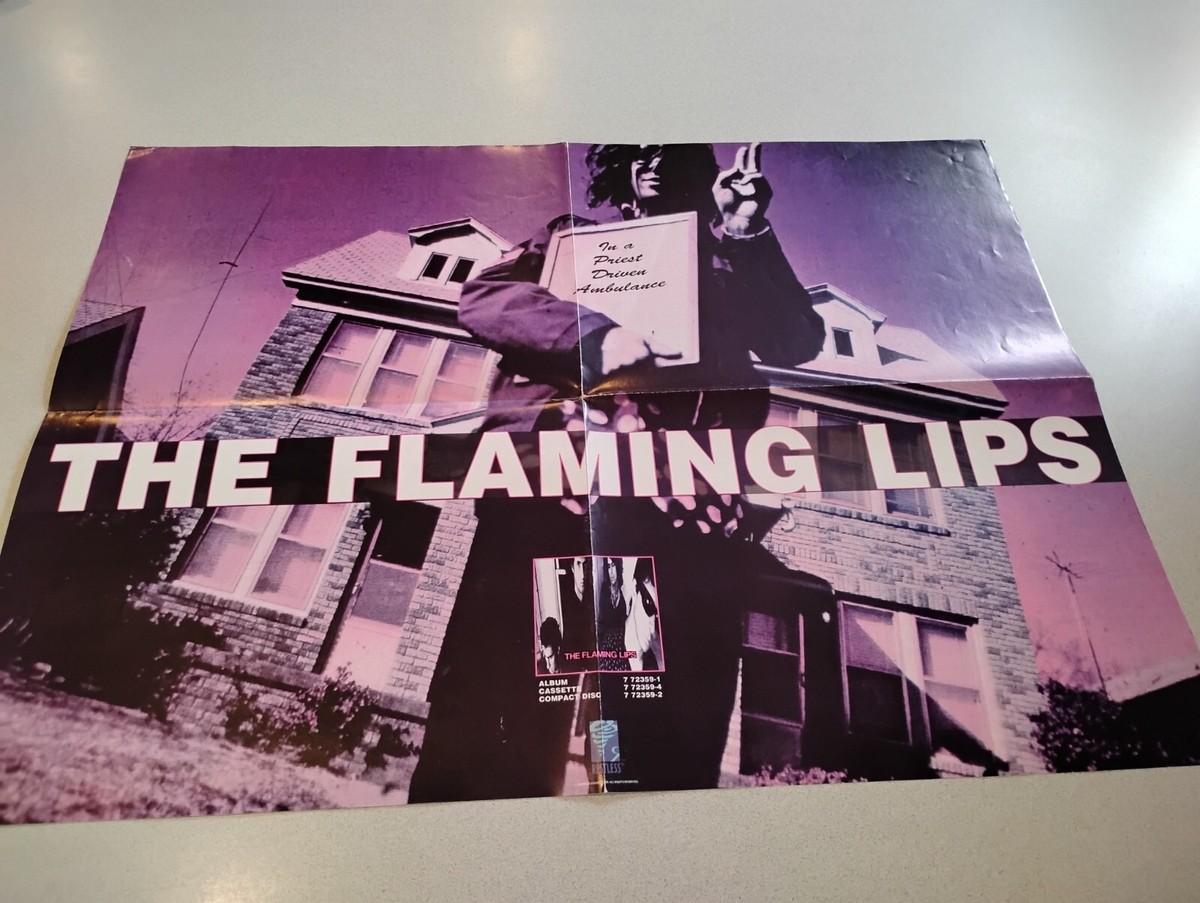 Flaming Lips - In a Priest Driven Ambulance RARE original promo