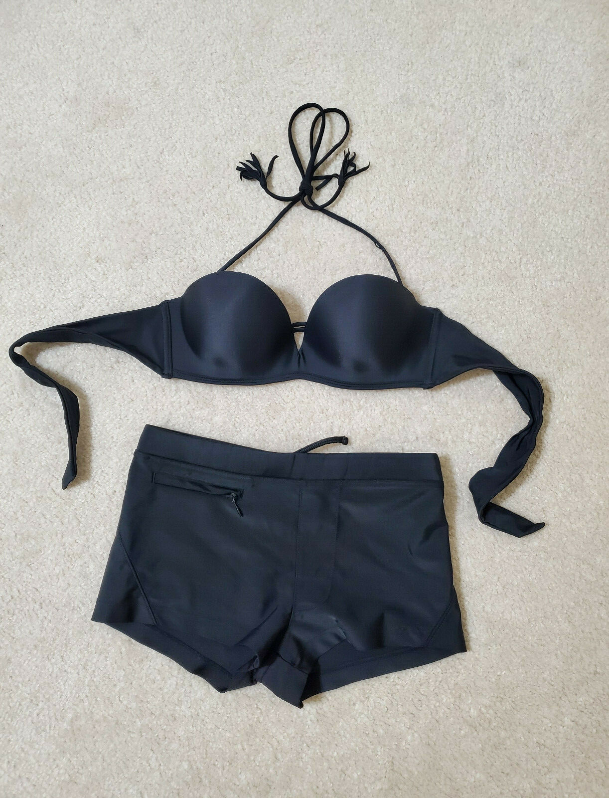 2 Pc Bikini Swim Set: RAISINS Push Up 