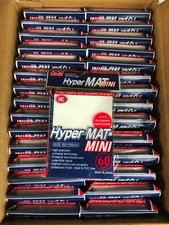 KMC HYPER MAT MINI CASE! (WHITE) 30 PACKS - 60 SLEEVES EACH - YUGIOH / CARDFIGHT