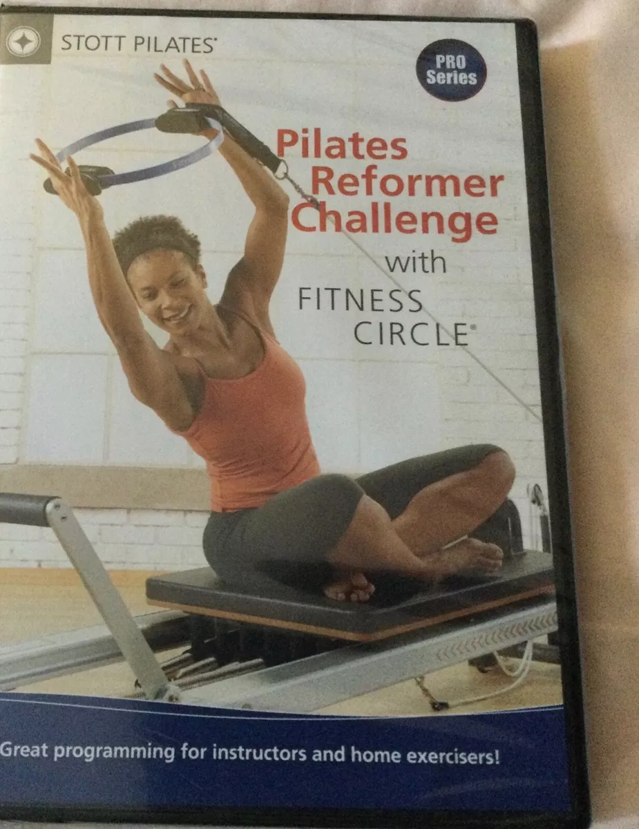 NEW STOTT PILATES REFORMER CHALLENGE W/ FITNESS CIRCLE DVD 2 PACK SET SEALED