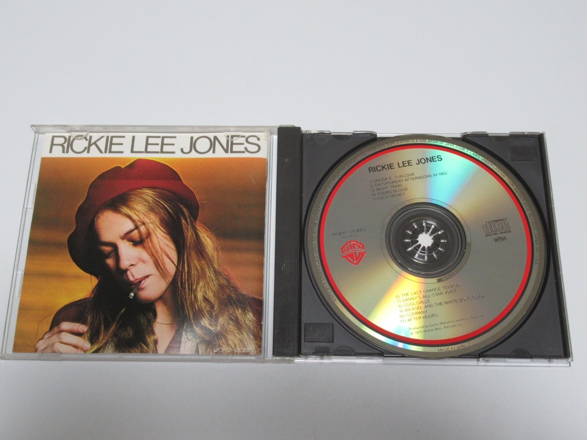 RICKIE LEE JONES RICKIE LEE JONES JAPAN CD 20P2-2085 w/OBI