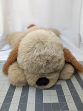 Brown Dog Puppy Plush 18 Inch Long Stuffed Animal Toy