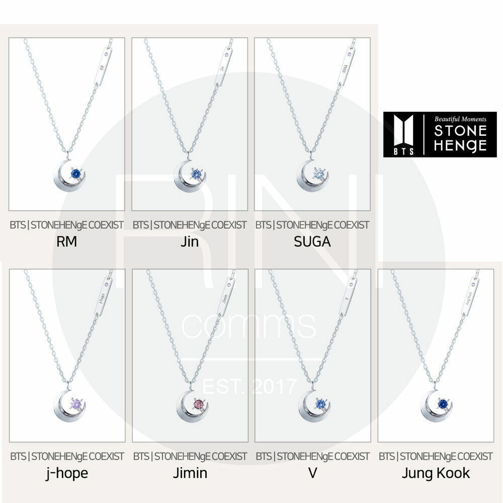 BTS STONE HENgE MOMENT OF LIGHT Necklace COEXIST Ver + Tracking Number