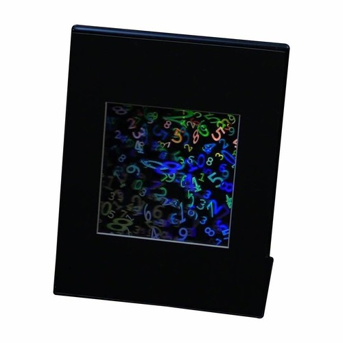 NÚMEROS 3D EN EL ESPACIO Holograma SOPORTE DE ESCRITORIO DE IMÁGENES, Película Coleccionable EN RELIEVE Tipo - Imagen 3 de 7
