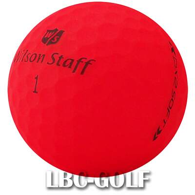 25 WILSON STAFF DX2 / DUO SOFT OPTIX ROT GOLFBÄLLE AAAAA LAKEBALLS MATTES FINISH