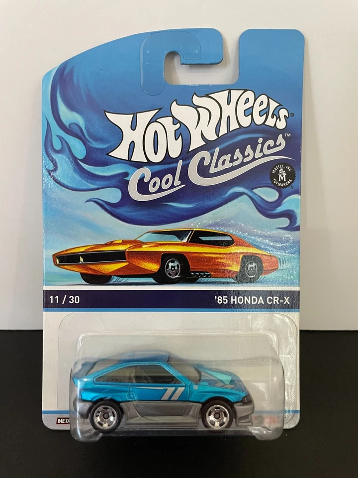 PROTECTOR HOT WHEELS '85 HONDA CRX AZUL JDM VHTF RARO COOL CLÁSICO VARIANTE DORADA Foto 2 de 4