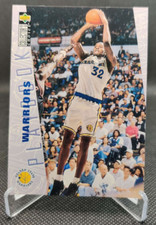 1996 UD Collectors Choice #375 Playbook Golden State Warriors basketball card