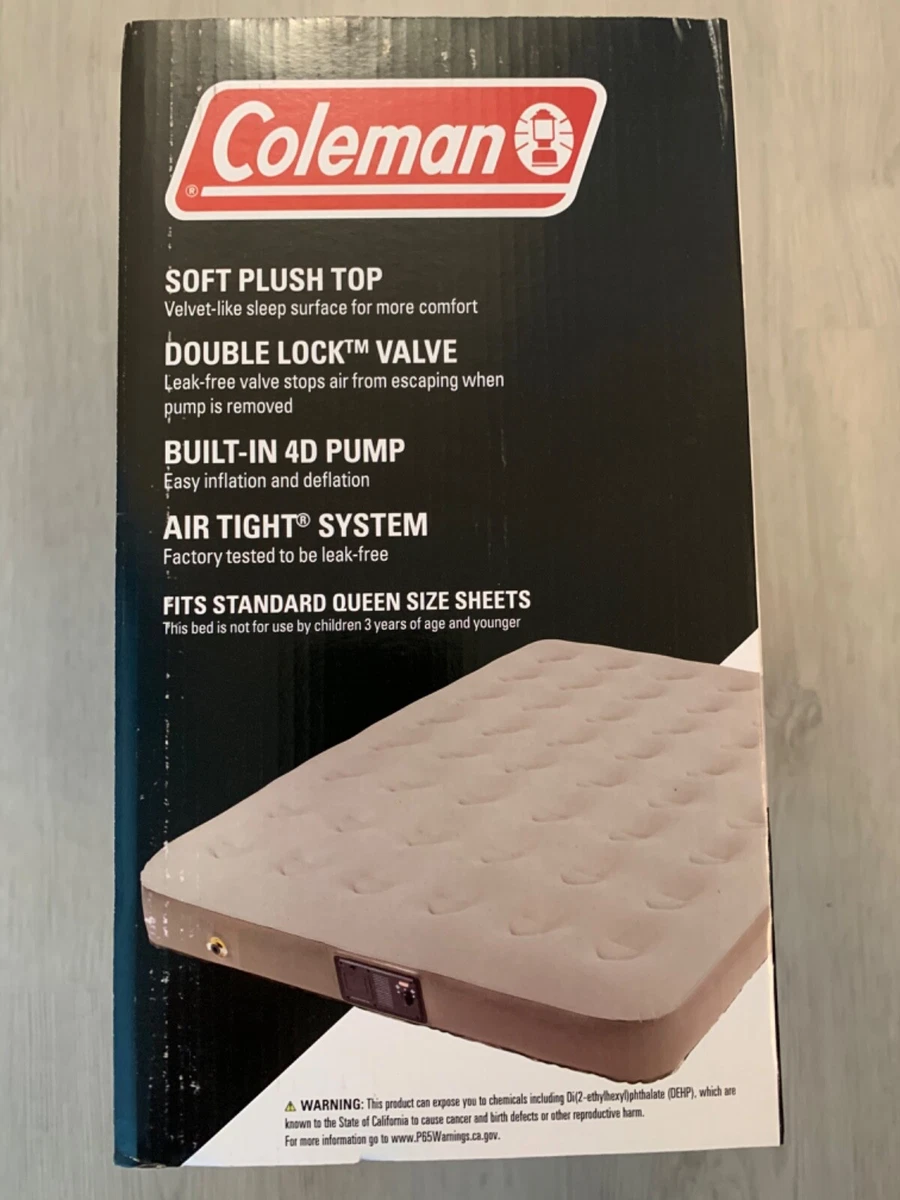 Coleman QuickBed Elite Extra High Airbed with Built In Pump QUEEN
