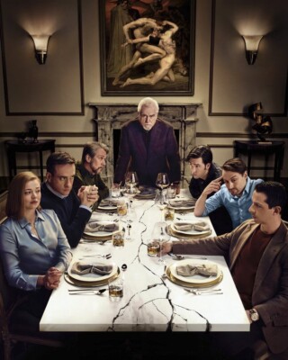 Brian Cox Sarah Snook Jeremy Strong Kieran Culkin Succession 24x30 inch Poster