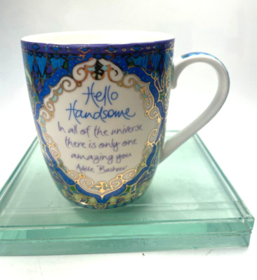 Hello Handsome Mug By Intrinsic One Of Adele Basheer's Inspiration Quotes 12ozB2