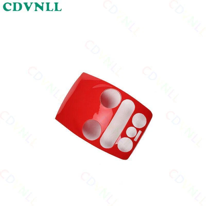 Cubierta de interruptor de CA central roja brillante para Volkswagen Beetle 2001-2005 Foto 4 de 4