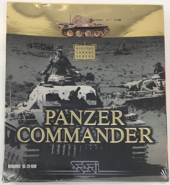 Panzer Commander Ssi Pc CD-ROM Big Box ✰Neu✰-image