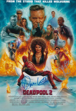 ZAZIE BEETZ LEITCH signed Autogramm 20x30cm DEADPOOL in Person autograph COA