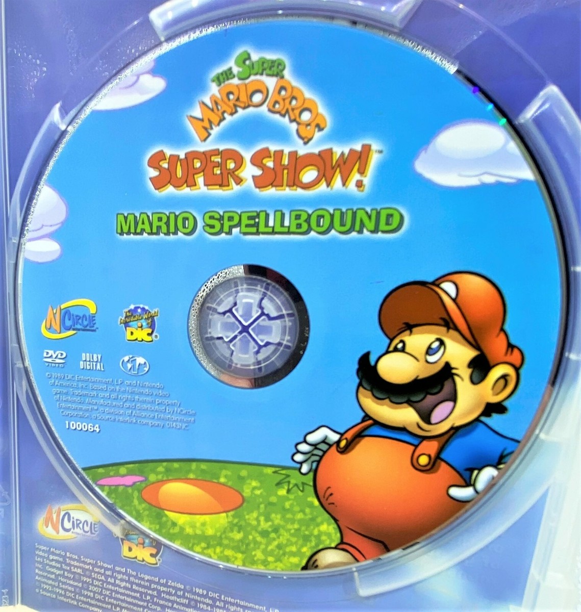 The Super Mario Bros. Super Show! Mario Spellbound DVD Pre