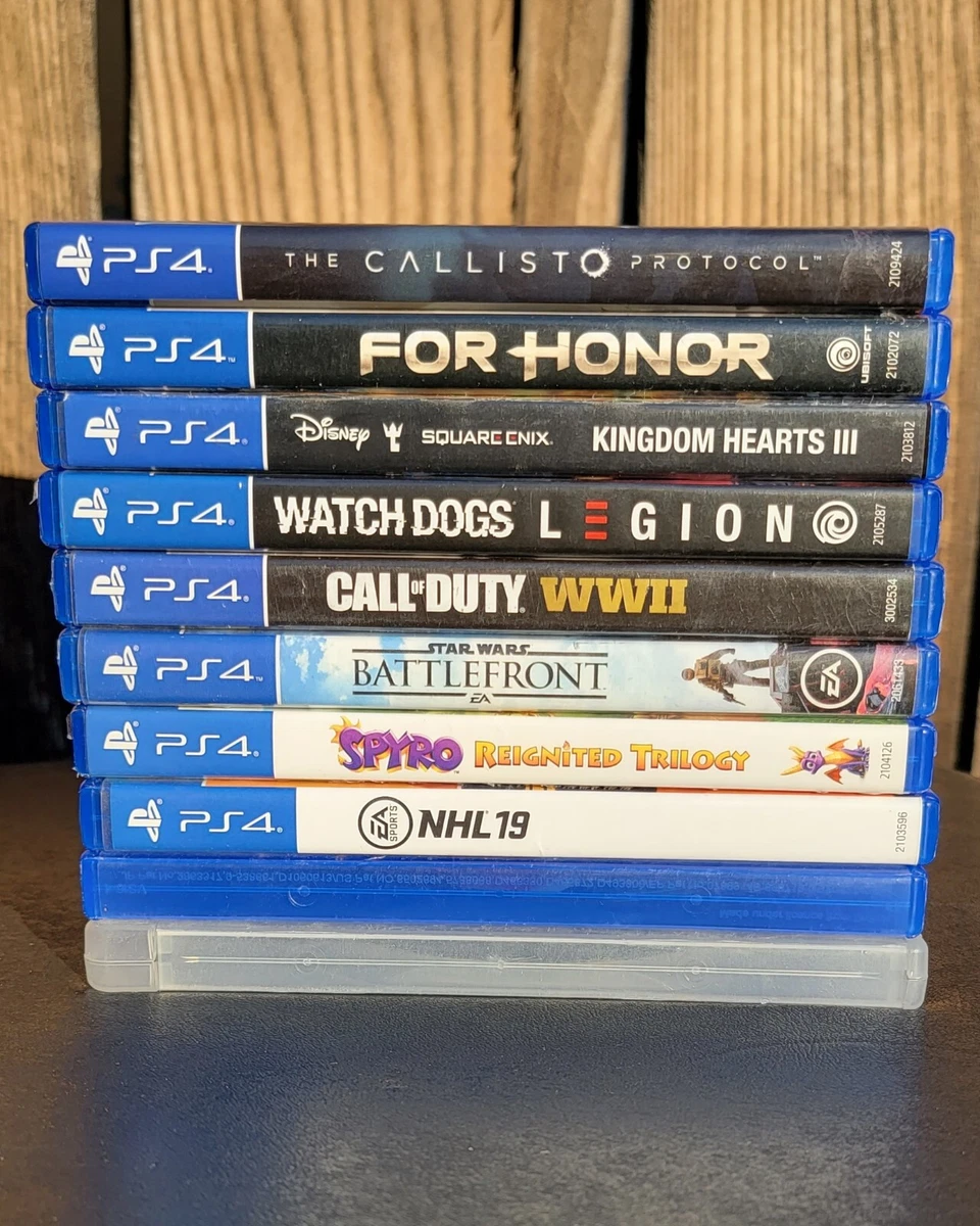 Lot Of 9 In Good To Excellent Condition PlayStation 4 Games PS4