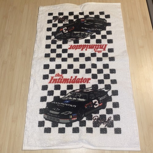 Vintage Dale Earnhardt #3 The Intimidator Bath Fashions Cotton NASCAR Towel
