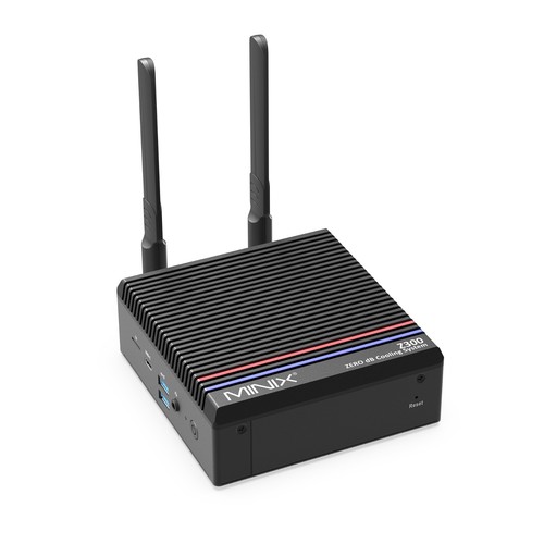 MINIX Z300 Fanless Mini PC, Intel N300 16GB 512GB SSD Win 11 WiFI6 Desktop 4K HD - Picture 4 of 17
