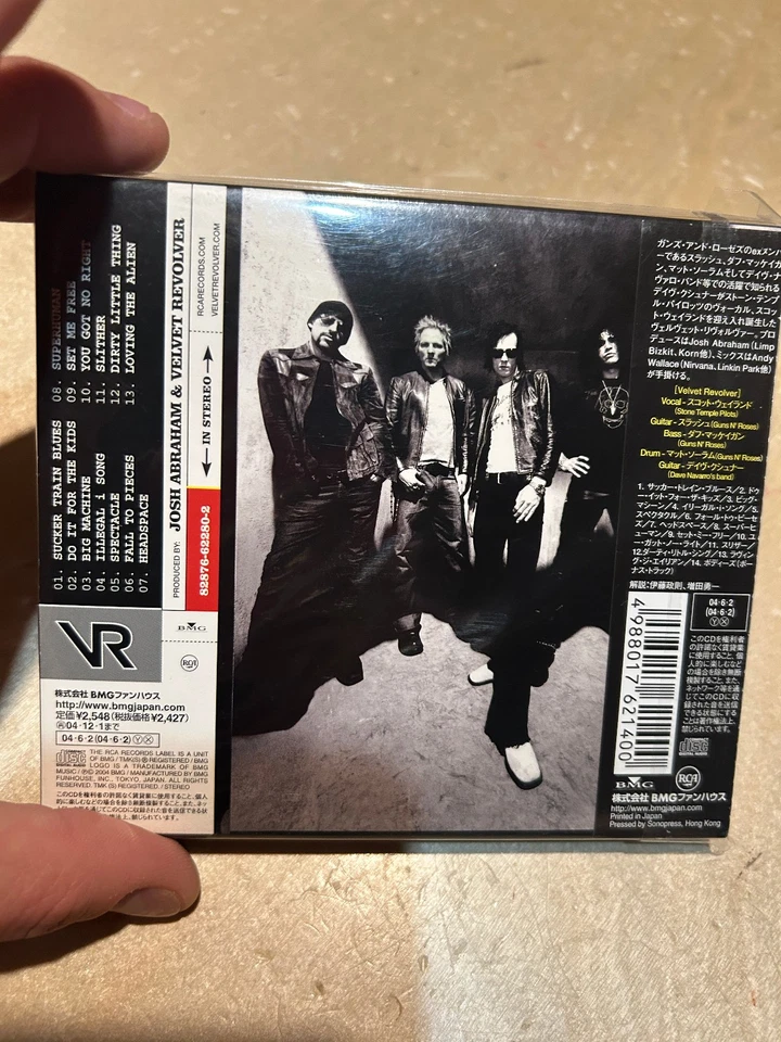 Velvet Revolver CD CONTRABAND JAPAN EDITION RELEASE SCOTT WEILAND GUNS N' ROSES Foto 3 de 3
