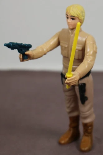 Vintage 1980 Original Star Wars Luke Skywalker Complete Accessories Hong Kong