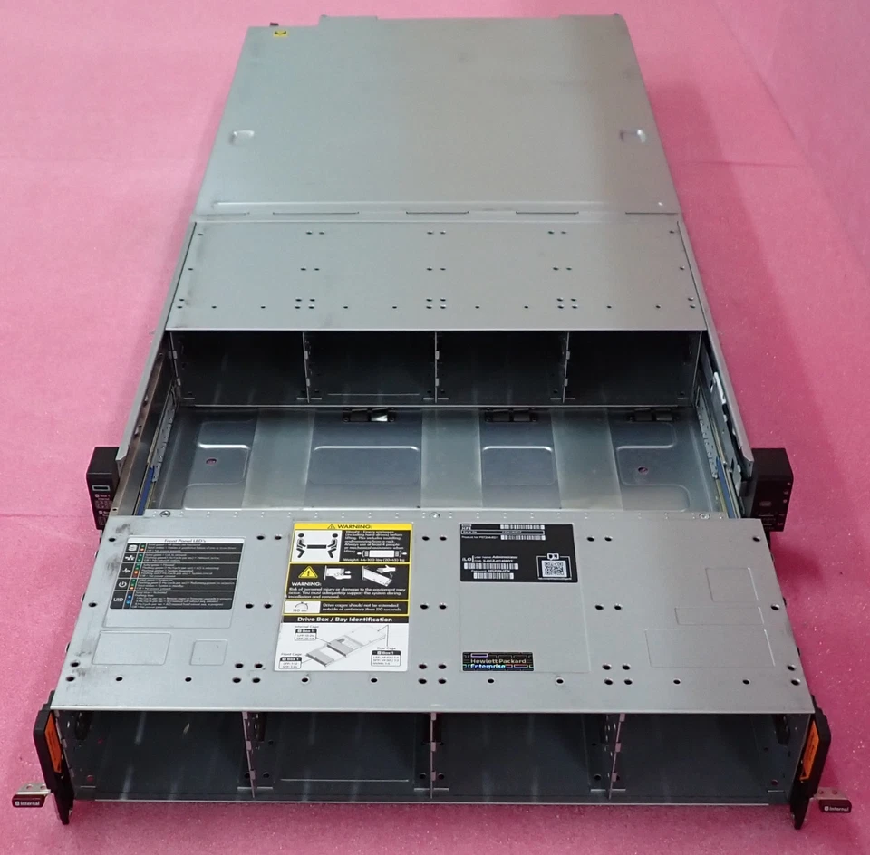 HPE Apollo 4200 Gen10 2x 18C Gold 6240 192GB RAM 28x 3.5" Bays 2U Server - Image 3 of 4