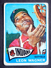 Leon Wagner #367 Topps 1965 Baseball Card (Cleveland Indians)