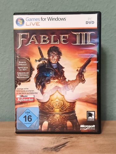 Fable 3 (PC) - OVP - deutsch - gebraucht - Bild 1 von 3