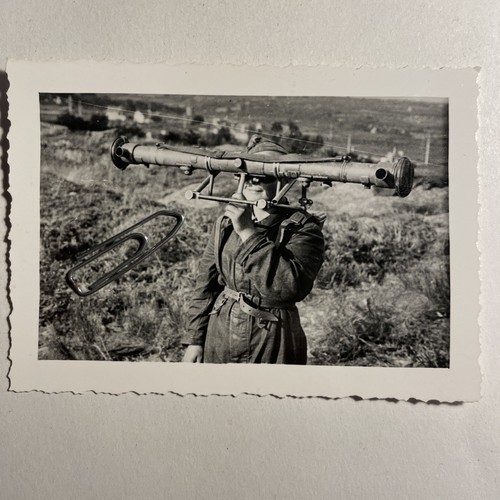 (40) Frankreich France Front Technik Soldat Ausrüstung 10x7 Original Foto 2.WK