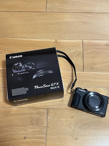 Canon PowerShot G7 X Mark III 20.1 MPix Kompaktkamera – Schwarz Canon PowerShot G7 X Mark III 20.1 MPix Kompaktkamera – Schwarz