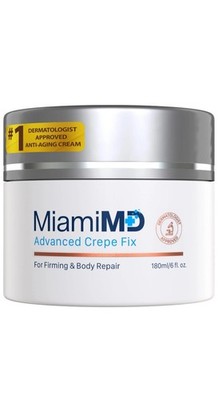 New 180ml 6oz Miami MD Advanced Crepe Fix Cream Firming Body Repair Makeup Gift