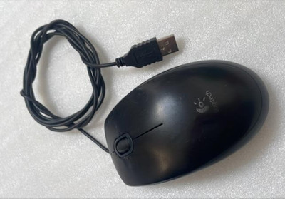 Original Logitech M-U0004 Basic Optical 2-Tasten USB kabelgebundene Maus