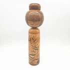 44cm Vintage Japanese Creative KOKESHI Doll – Hand-Painted Folk Art KOF651