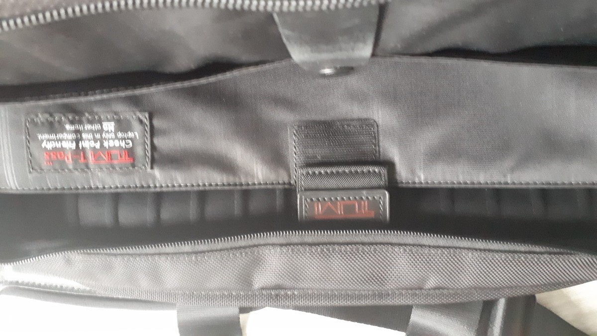 TUMI T-Pass Business Bag Handbag Shoulder Bag Nylon Black Laptop