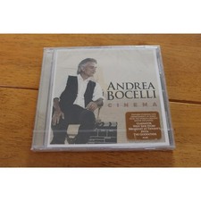 Andrea Bocelli CD Cinema Classical Pop Album Soundtrack 2015 Sealed Movies