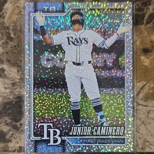 2026 Topps Series 1 - Junior Caminero Sandglitter Foil #328  Tampa Bay Rays 🔥