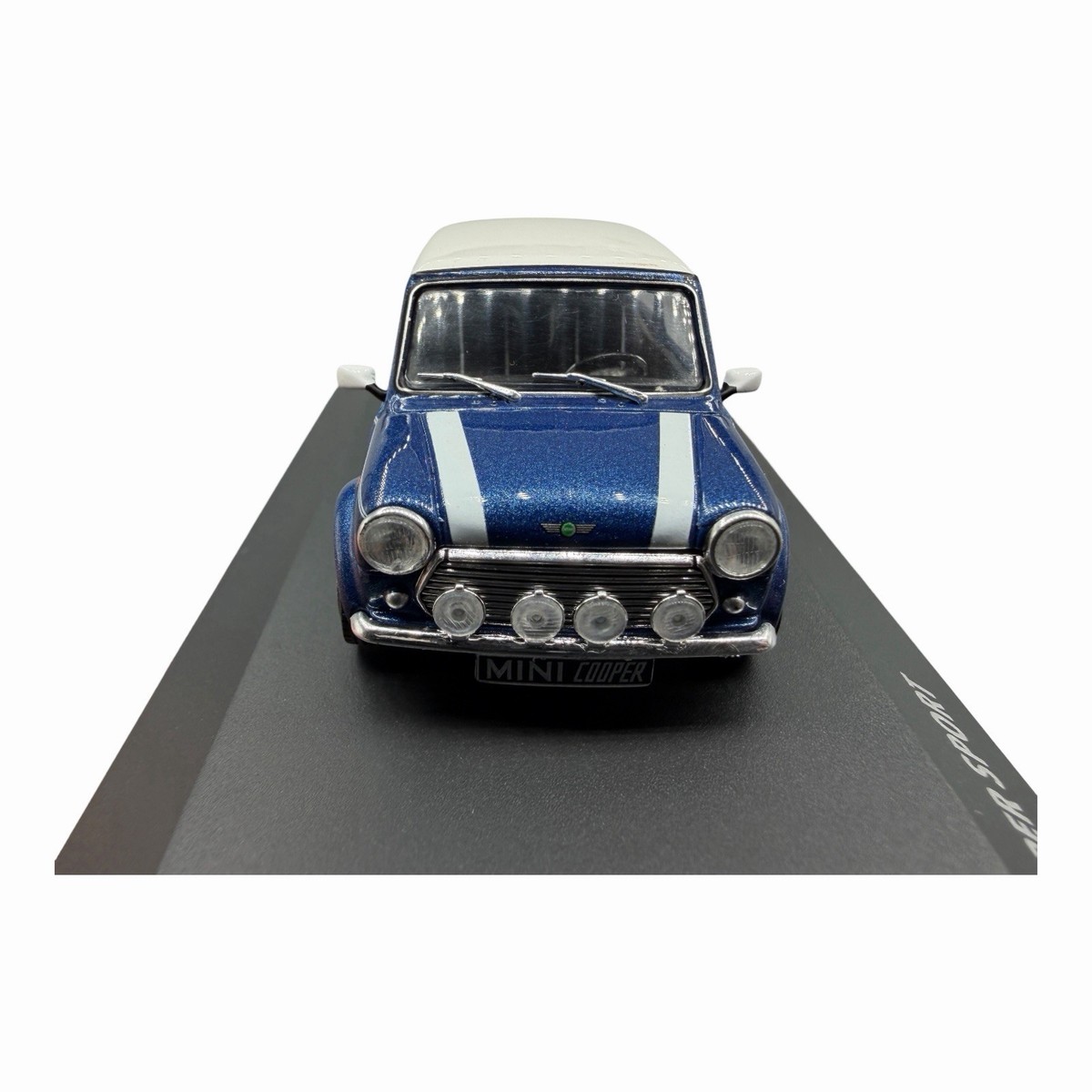 Rover Mini Cooper Sport Pack Tahiti Blue Diecast car 1:43 Scale | eBay