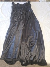 Black Strapless Gown / Formal Dress