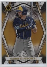 2022 Bowman Invicta Gold Refractor 42/50 Garrett Mitchell #BI-18 nd3