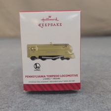 Hallmark Keepsake 2014 Lionel Pennsylvania Torpedo Locomotive Ornament Limited
