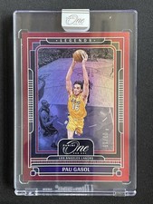 Pau Gasol 2024-25 Panini One And One Legends Red Base /15 #178
