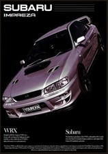 Subaru Impreza Wrx Gc8 Jdm 1990s Japanese Sports Rally Car Retro Ads Poster Subaru Impreza Wrx Gc8 Jdm 1990s Japanese Sports Rally Car Retro Ads Poster