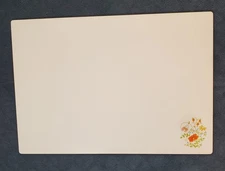 Corelle Corning Ware Wildflower 14" x 20" Counter Saver Vitrelle Glass EUC