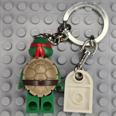 Lego Key Chain Minifigure Teenage Mutant Ninja Turtles Raphael