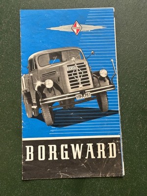altes Prospekt Borgward Diesel (1478)