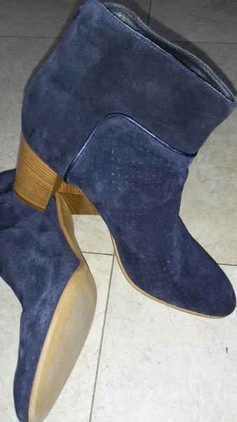 Women Van Dalen Boots Blue 40