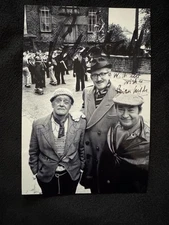 Brian Wilde, Bill Owen and Peter Sallis (Last of the Summer Wine) Signed Photo